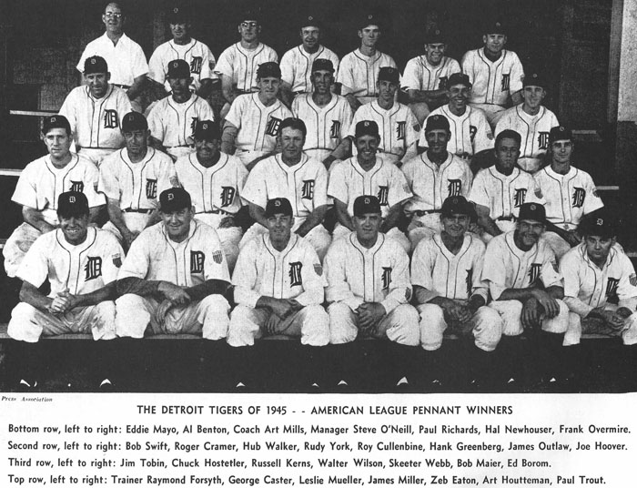 1945 Detroit Tigers